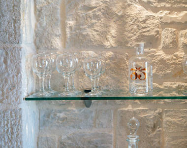 Vederi Estate Villa Melpomeni variety of glasses